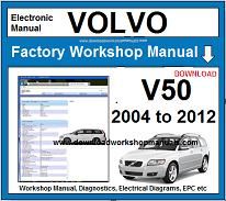 Volvo V50 Service Repair Workshop Manual